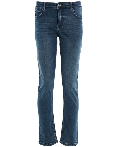 Threadbare Jeans slim fit 5 pkt thblancaster - Blau