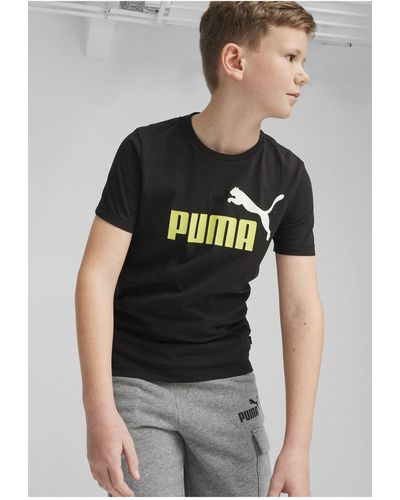 PUMA Essentials+ t-shirt mit eiscreme-logo - Grau