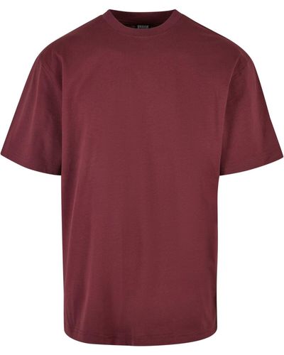 Urban Classics T-shirt oversized - Rot