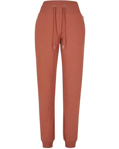 Urban Classics Ladies organic cotton sweatpants - Rot