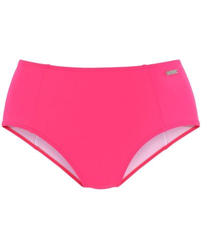 Venice Beach Bikini-hose unifarben - Pink