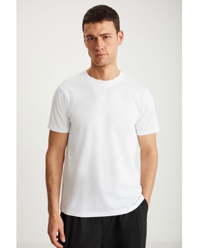 Grimelange T-shirt slim fit - Weiß