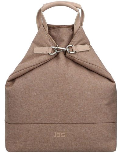 Jost Rucksack unifarben - Braun