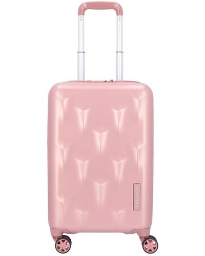 Hedgren Koffer unifarben - Pink