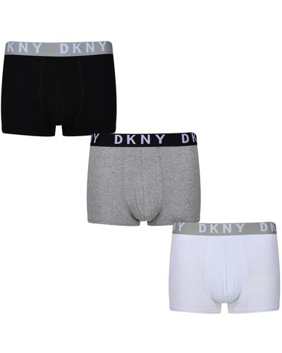 DKNY Boxershorts unifarben - Schwarz