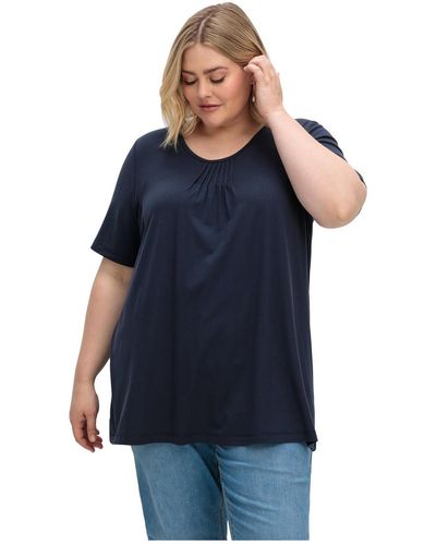 Sheego T-Shirt und Polos für Damen | Online-Schlussverkauf – Bis zu 50%  Rabatt | Lyst DE | Zipfelshirts
