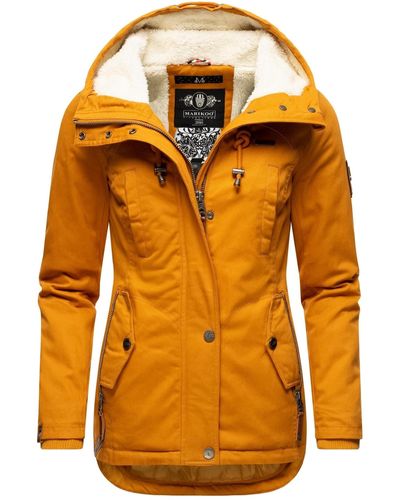 Damen-Jacken von Marikoo in Orange | Lyst DE | Steppwesten