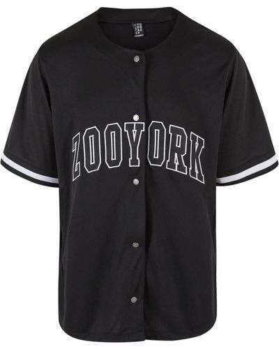 Zoo York Zm241-002-1 baseball jersey - Schwarz