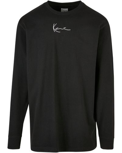 Karlkani Sweatshirt oversized - Schwarz