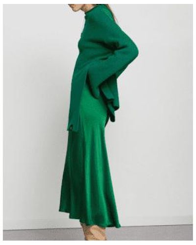 Ottod'Ame Ottodame Viscose Midi Skirt - Verde