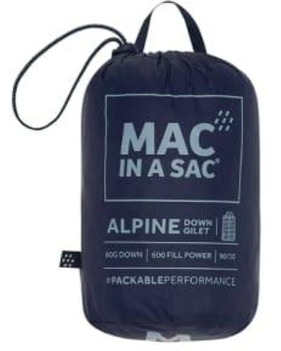 Mac In A Sac Mac-in-a-sac Alpine Gilet - Blue