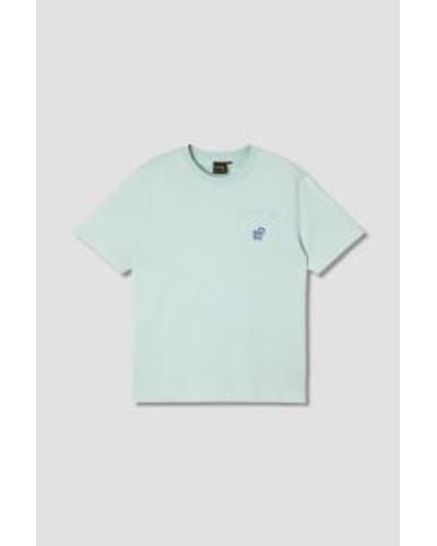 Stan Ray Ray-Bow-Taschen-T-Shirt-Opal - Blau