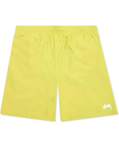 Stussy Stock Water Shorts - Yellow