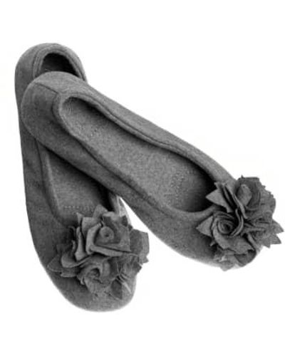 Pampuschen Kies grace slipper - Grau