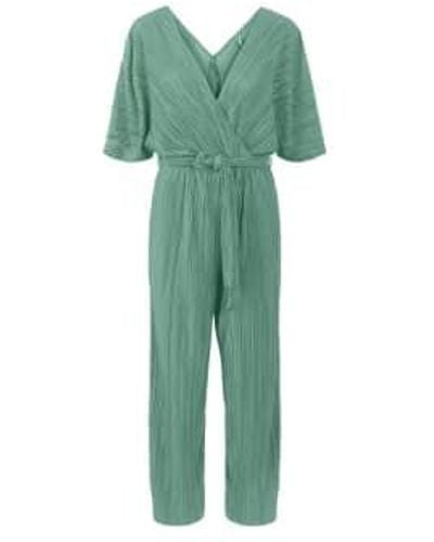 Y.A.S | olinda ss knöchel jumpsuit - Grün