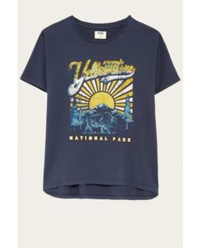 Five Jeans Yellowstone -t -shirt in der marine - Blau