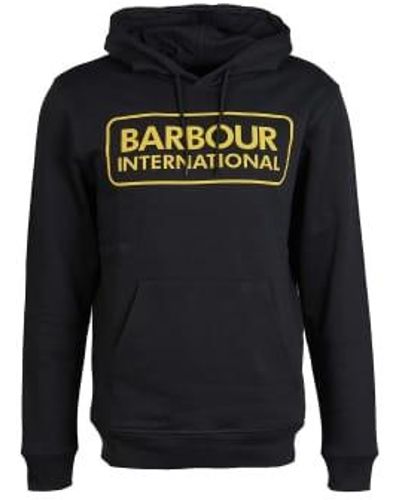 Barbour International Pop Over Hoodie - Blu