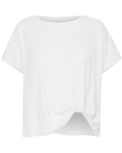 B.Young Steffi t -shirt in marshmallow mix - Weiß