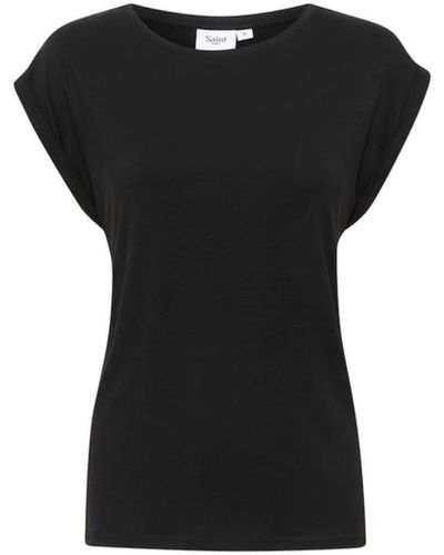 Rabatt – T-Shirt Bis Online-Schlussverkauf Saint 49% DE | Lyst Polos Damen zu Tropez für | und