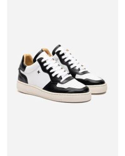 Newlab Sneakers Nl11 / Black Appleskin - White
