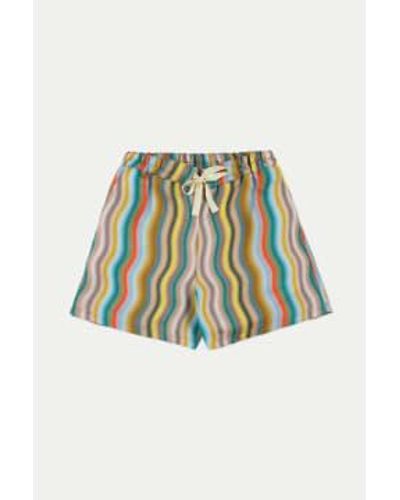 Howlin' Multi Wave Private Shorts / Xs - White