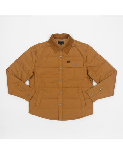 Brixton Cass Insulated Jacket In Golden M - Brown