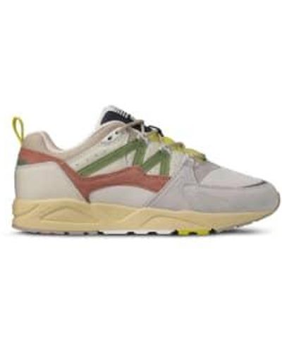 Karhu Sneakers fusion lily / piquant green - Weiß