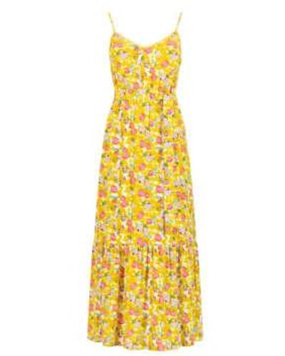 Pom | Tess Dress Pomegranate 38 - Yellow