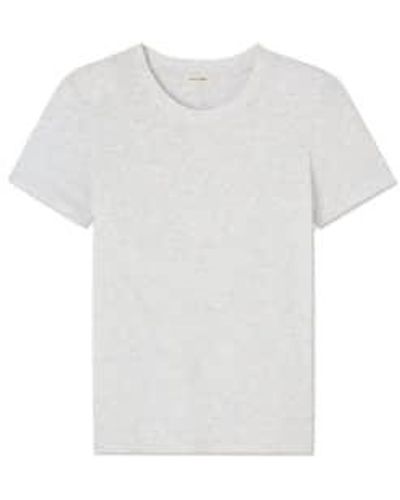 American Vintage Short Sonoma T -shirt Arcique Chine S - White