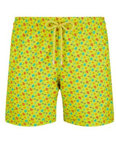 Vilebrequin Swimwear Micro Tortues Rainbow - Yellow