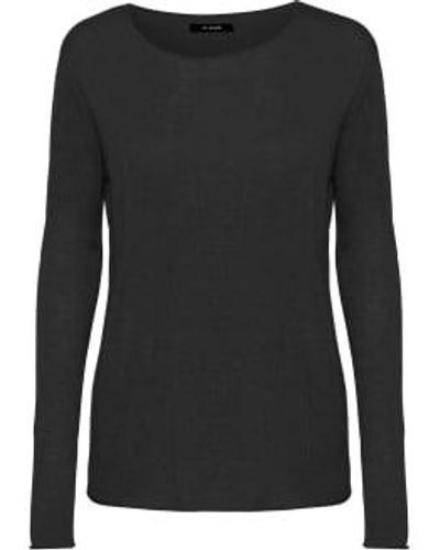 Oh Simple Silk Cashmere Sweater - Black