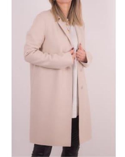 Harris Wharf London Cuboon coat in - Rosa