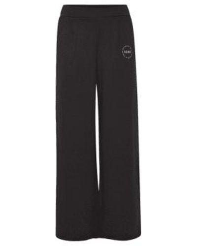 Ichi Kate Sus Long Wide Pant X-small - Black