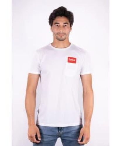 Loco Expelled Tee & Red S - White