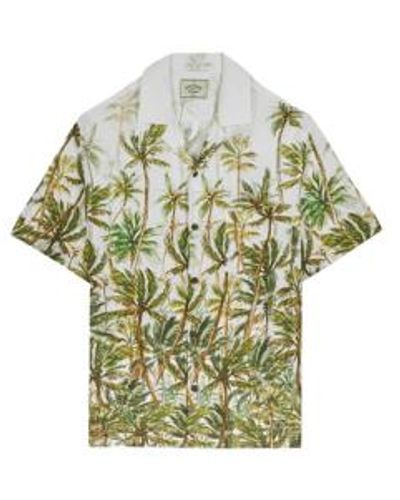 Portuguese Flannel Palm Shirt S - Green
