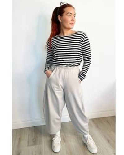 Studio Relaxed Jersey Balloon Trousers - Multicolour