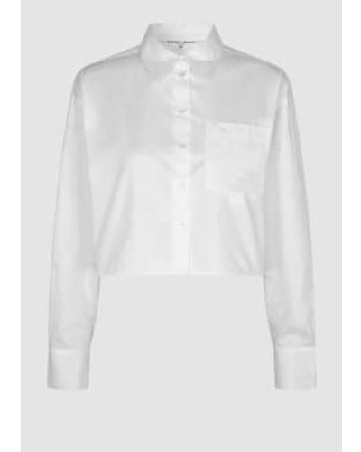 Second Female Charm Shirt S - White