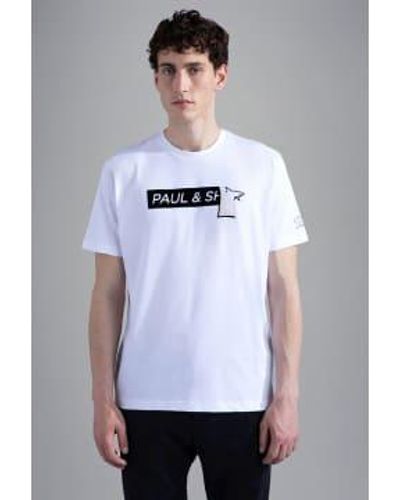 Paul & Shark Camiseta algodón hombre - Blanco
