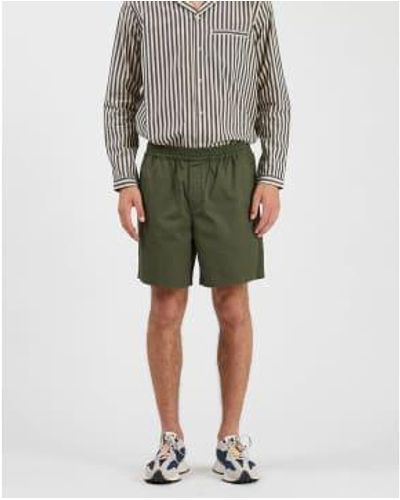 Minimum Escarabajo más rápido 9330 pantalones cortos - Verde