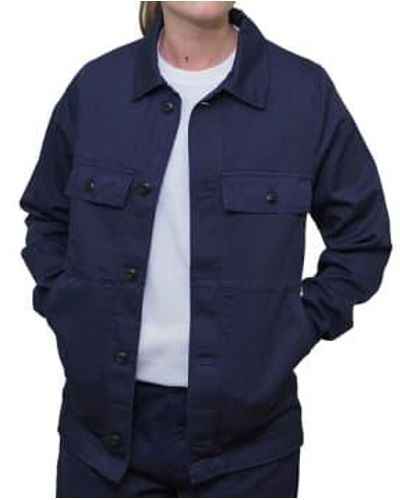 Yarmouth Oilskins The Drivers Jacket Navy / M - Blue