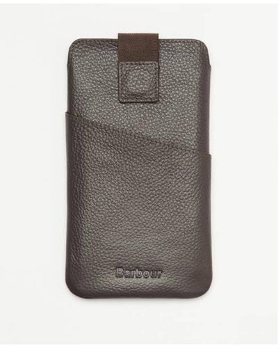 Barbour Amble Phone/card Pouch - Grey