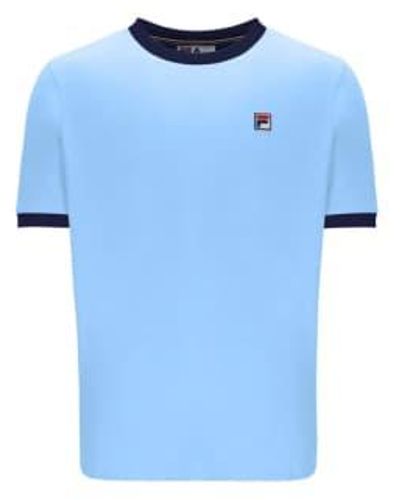 Fila Marconi T Shirt In Bell - Blu