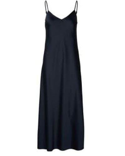 SELECTED Lena Slip Maxi Dress Dark Sapphire - Blu