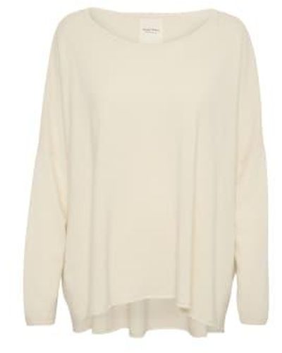 Part Two Two Tila Knitted Pullover Xs - White