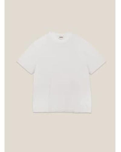 YMC Camiseta triple - Blanco