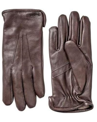 Hestra Dark Andrew Glove 10 - Brown