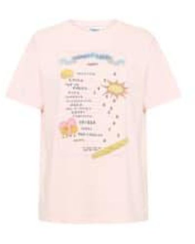 FRNCH Cyriane T-shirt S - Pink