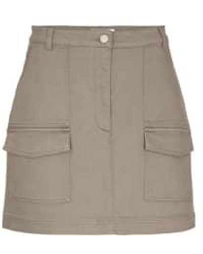 Levete Room Aurora Mini Skirt 34 - Gray