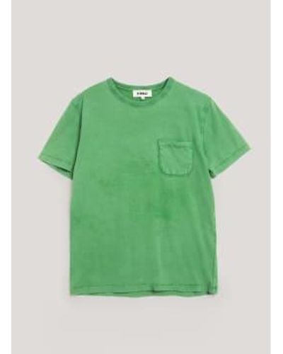 YMC Camiseta bolsillo wild ones - Verde
