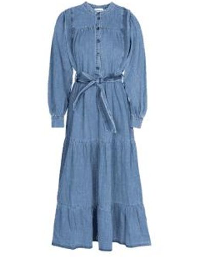 FRNCH Jean lizzy robe - Azul